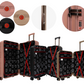 Cavalinho Canada & USA Oasis 3 Piece Luggage Set (20", 24" & 28") - GoldenRod Black RoseGold - 68040001.070118.202428._4