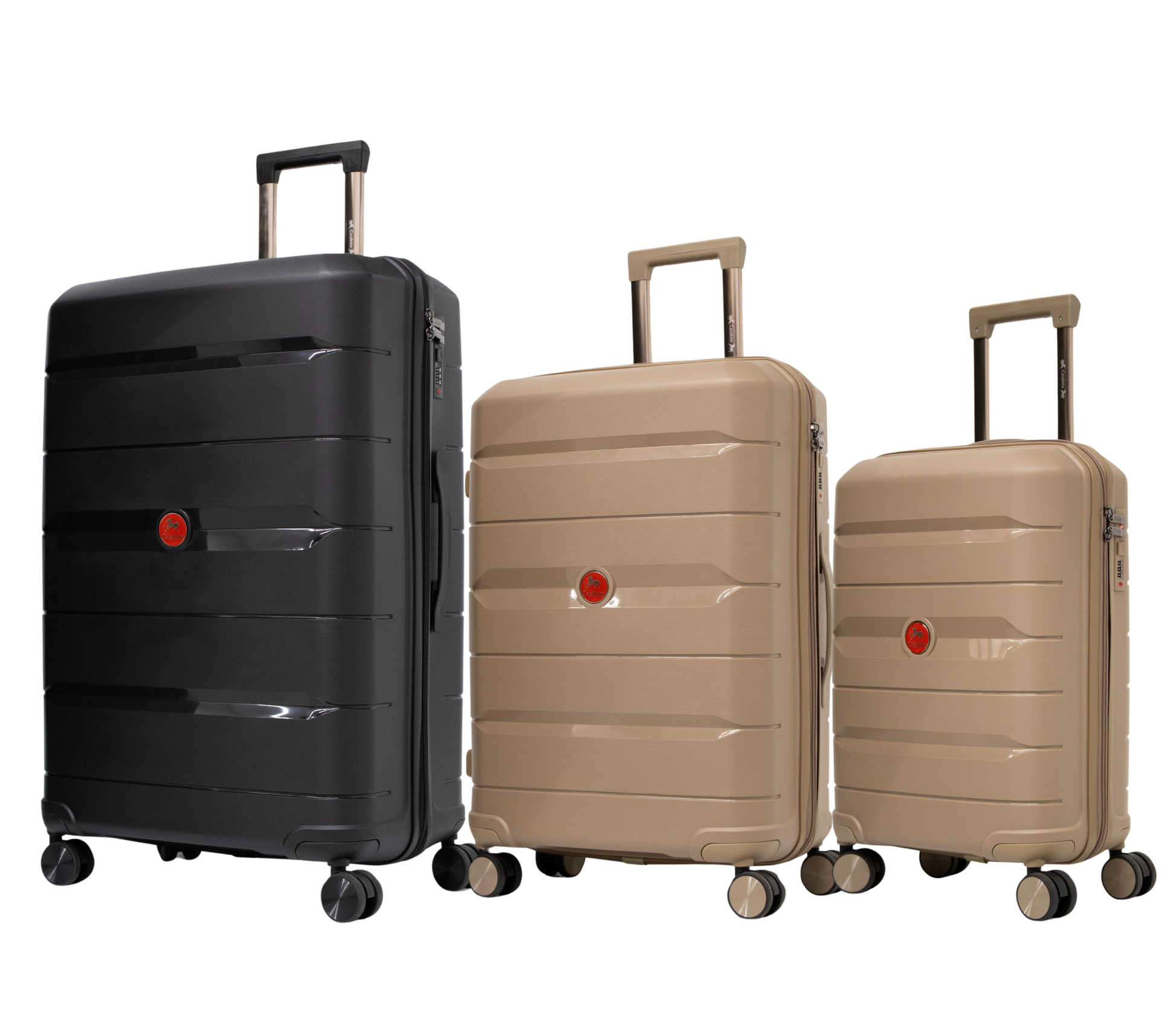 #color_ GoldenRod GoldenRod Black | Cavalinho Canada & USA Oasis 3 Piece Luggage Set (20", 24" & 28") - GoldenRod GoldenRod Black - 68040001.070701.202428._2