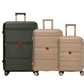 Cavalinho Canada & USA Oasis 3 Piece Luggage Set (20", 24" & 28") - GoldenRod GoldenRod DarkOliveGreen - 68040001.070709.202428._1