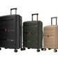 Cavalinho Canada & USA Oasis 3 Piece Luggage Set (20", 24" & 28") - GoldenRod DarkOliveGreen Black - 68040001.070901.202428._2