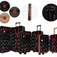 #color_ GoldenRod DarkOliveGreen Black | Cavalinho Canada & USA Oasis 3 Piece Luggage Set (20", 24" & 28") - GoldenRod DarkOliveGreen Black - 68040001.070901.202428._4