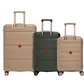 Cavalinho Canada & USA Oasis 3 Piece Luggage Set (20", 24" & 28") - GoldenRod DarkOliveGreen GoldenRod - 68040001.070907.202428._3