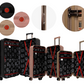 Cavalinho Canada & USA Oasis 3 Piece Luggage Set (20", 24" & 28") - GoldenRod RoseGold Black - 68040001.071801.202428._4