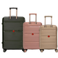 Cavalinho Canada & USA Oasis 3 Piece Luggage Set (20", 24" & 28") - GoldenRod RoseGold DarkOliveGreen - 68040001.071809.202428._3