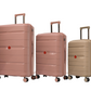 Cavalinho Canada & USA Oasis 3 Piece Luggage Set (20", 24" & 28") - GoldenRod RoseGold RoseGold - 68040001.071818.202428._2