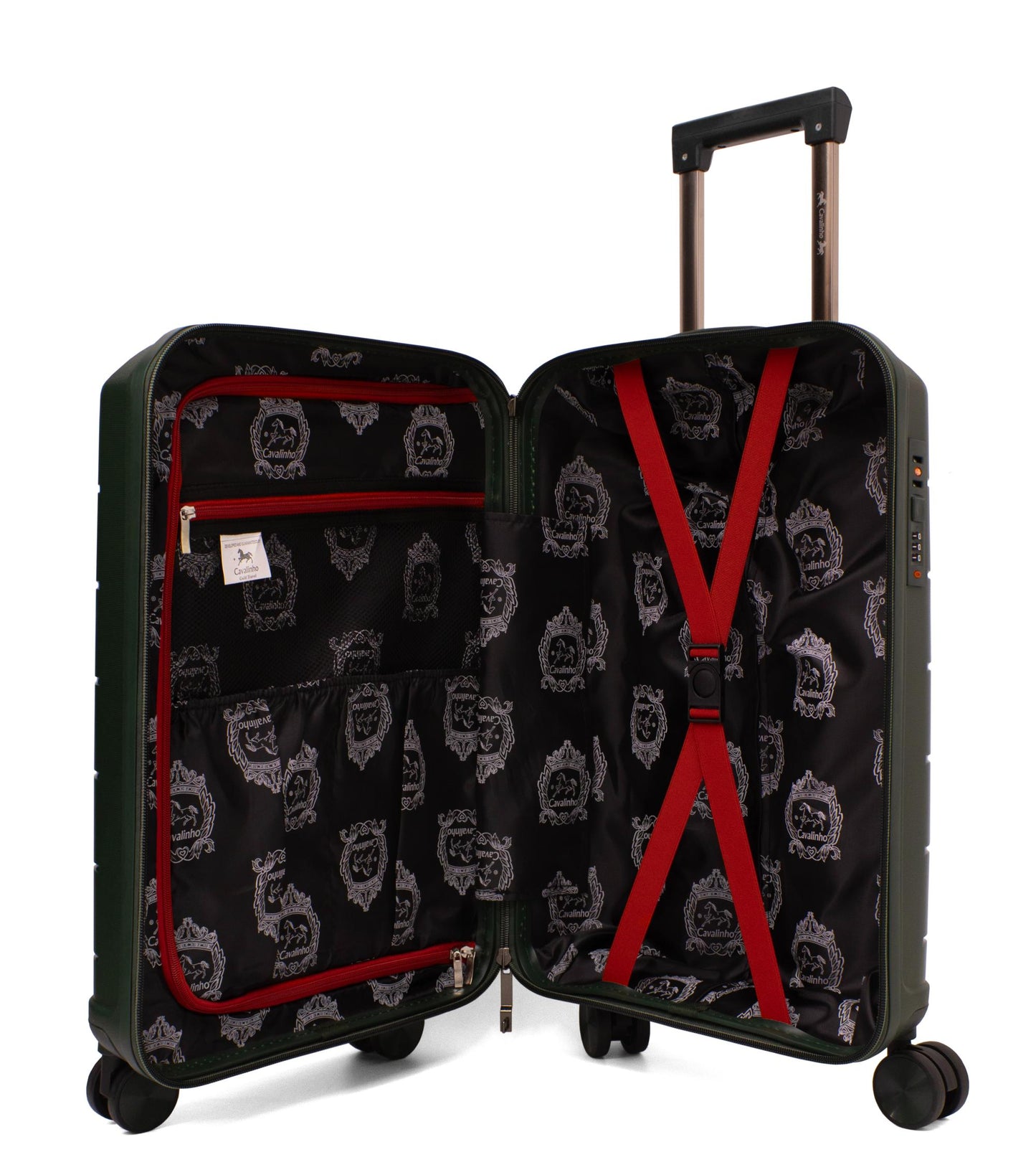Cavalinho Oasis Carry-on Hardside Luggage (20") - 20 inch DarkOliveGreen - 68040001.09.20_4