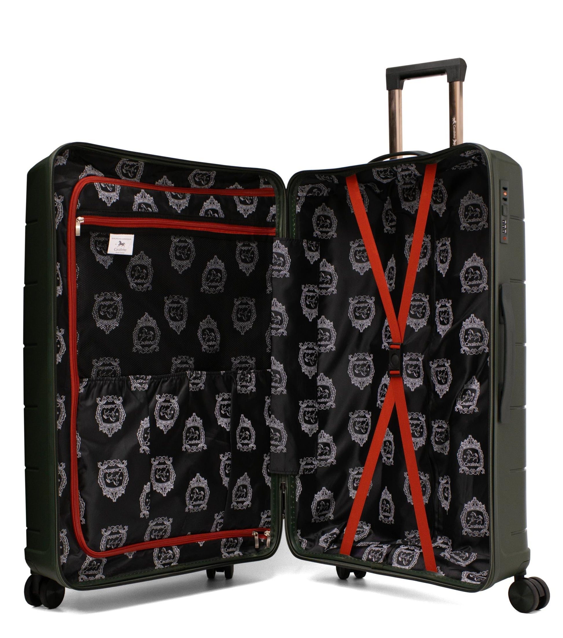 Cavalinho Oasis Check-in Hardside Luggage (28") - 28 inch DarkOliveGreen - 68040001.09.28_4
