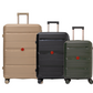 Cavalinho Canada & USA Oasis 3 Piece Luggage Set (20", 24" & 28") - DarkOliveGreen Black GoldenRod - 68040001.090107.202428._1