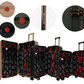 Cavalinho Canada & USA Oasis 3 Piece Luggage Set (20", 24" & 28") - DarkOliveGreen Black GoldenRod - 68040001.090107.202428._4