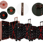 Cavalinho Canada & USA Oasis 3 Piece Luggage Set (20", 24" & 28") - DarkOliveGreen Black RoseGold - 68040001.090118.202428._4
