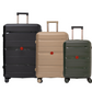 Cavalinho Canada & USA Oasis 3 Piece Luggage Set (20", 24" & 28") - DarkOliveGreen GoldenRod Black - 68040001.090701.202428._1