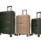 Cavalinho Canada & USA Oasis 3 Piece Luggage Set (20", 24" & 28") - DarkOliveGreen GoldenRod DarkOliveGreen - 68040001.090709.202428._2