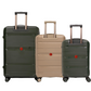 Cavalinho Canada & USA Oasis 3 Piece Luggage Set (20", 24" & 28") - DarkOliveGreen GoldenRod DarkOliveGreen - 68040001.090709.202428._3