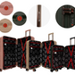 Cavalinho Canada & USA Oasis 3 Piece Luggage Set (20", 24" & 28") - DarkOliveGreen GoldenRod RoseGold - 68040001.090718.202428._4