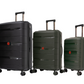 Cavalinho Canada & USA Oasis 3 Piece Luggage Set (20", 24" & 28") - DarkOliveGreen DarkOliveGreen Black - 68040001.090901.202428._2