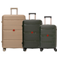 Cavalinho Canada & USA Oasis 3 Piece Luggage Set (20", 24" & 28") - DarkOliveGreen DarkOliveGreen Black - 68040001.090907.202428._1