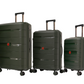 Cavalinho Canada & USA Oasis 3 Piece Luggage Set (20", 24" & 28") - DarkOliveGreen DarkOliveGreen DarkOliveGreen - 68040001.090909.202428._2
