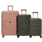 Cavalinho Canada & USA Oasis 3 Piece Luggage Set (20", 24" & 28") - DarkOliveGreen DarkOliveGreen RoseGold - 68040001.090918.202428._1