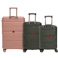 Cavalinho Canada & USA Oasis 3 Piece Luggage Set (20", 24" & 28") - DarkOliveGreen DarkOliveGreen RoseGold - 68040001.090918.202428._3