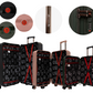 #color_ DarkOliveGreen RoseGold Black | Cavalinho Canada & USA Oasis 3 Piece Luggage Set (20", 24" & 28") - DarkOliveGreen RoseGold Black - 68040001.091801.202428._4