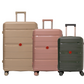 #color_ DarkOliveGreen RoseGold GoldenRod | Cavalinho Canada & USA Oasis 3 Piece Luggage Set (20", 24" & 28") - DarkOliveGreen RoseGold GoldenRod - 68040001.091807.202428._1