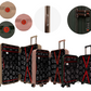 #color_ DarkOliveGreen RoseGold GoldenRod | Cavalinho Canada & USA Oasis 3 Piece Luggage Set (20", 24" & 28") - DarkOliveGreen RoseGold GoldenRod - 68040001.091807.202428._4