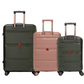 Cavalinho Canada & USA Oasis 3 Piece Luggage Set (20", 24" & 28") - DarkOliveGreen RoseGold DarkOliveGreen - 68040001.091809.202428._3