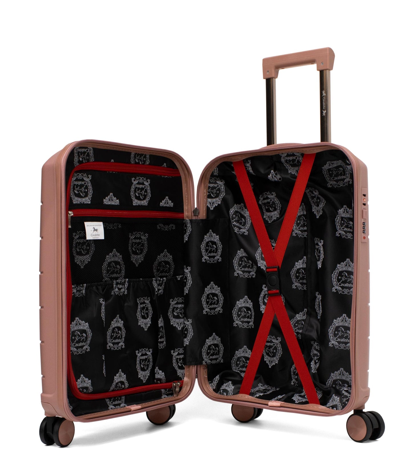 #color_ 20 inch RoseGold | Cavalinho Oasis Carry-on Hardside Luggage (20") - 20 inch RoseGold - 68040001.18.20_4