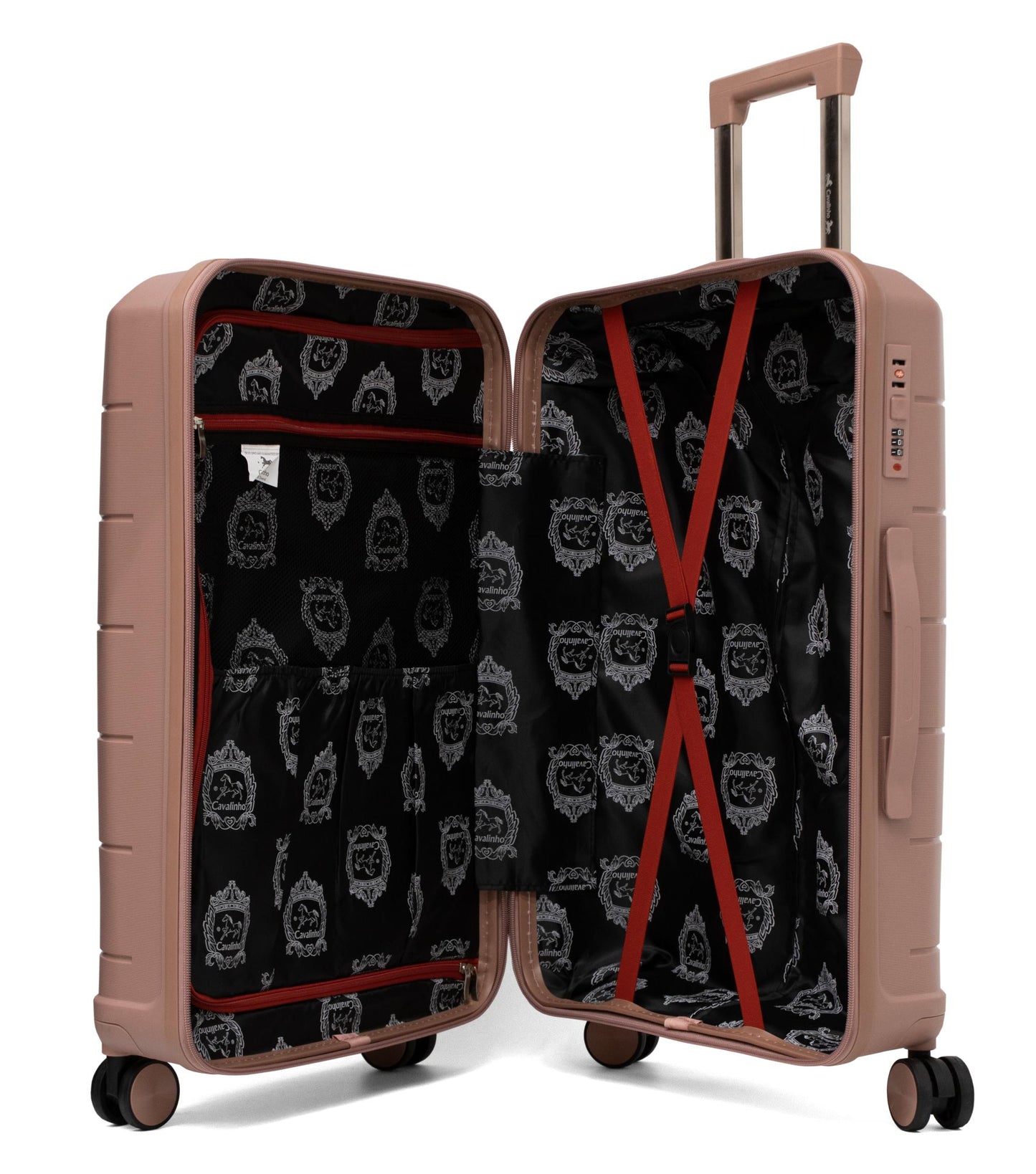 #color_ 24 inch RoseGold | Cavalinho Oasis Check-in Hardside Luggage (24") - 24 inch RoseGold - 68040001.18.24_4