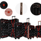 #color_ DarkOliveGreen RoseGold RoseGold | Cavalinho Canada & USA Oasis 3 Piece Luggage Set (20", 24" & 28") - DarkOliveGreen RoseGold RoseGold - 68040001.180101.202428._4