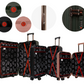#color_ RoseGold Black DarkOliveGreen | Cavalinho Canada & USA Oasis 3 Piece Luggage Set (20", 24" & 28") - RoseGold Black DarkOliveGreen - 68040001.180109.202428._4