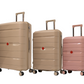 Cavalinho Canada & USA Oasis 3 Piece Luggage Set (20", 24" & 28") - RoseGold GoldenRod GoldenRod - 68040001.180707.202428._2