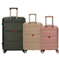 Cavalinho Canada & USA Oasis 3 Piece Luggage Set (20", 24" & 28") - RoseGold GoldenRod DarkOliveGreen - 68040001.180709.202428._3