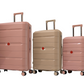 Cavalinho Canada & USA Oasis 3 Piece Luggage Set (20", 24" & 28") - RoseGold GoldenRod RoseGold - 68040001.180718.202428._2