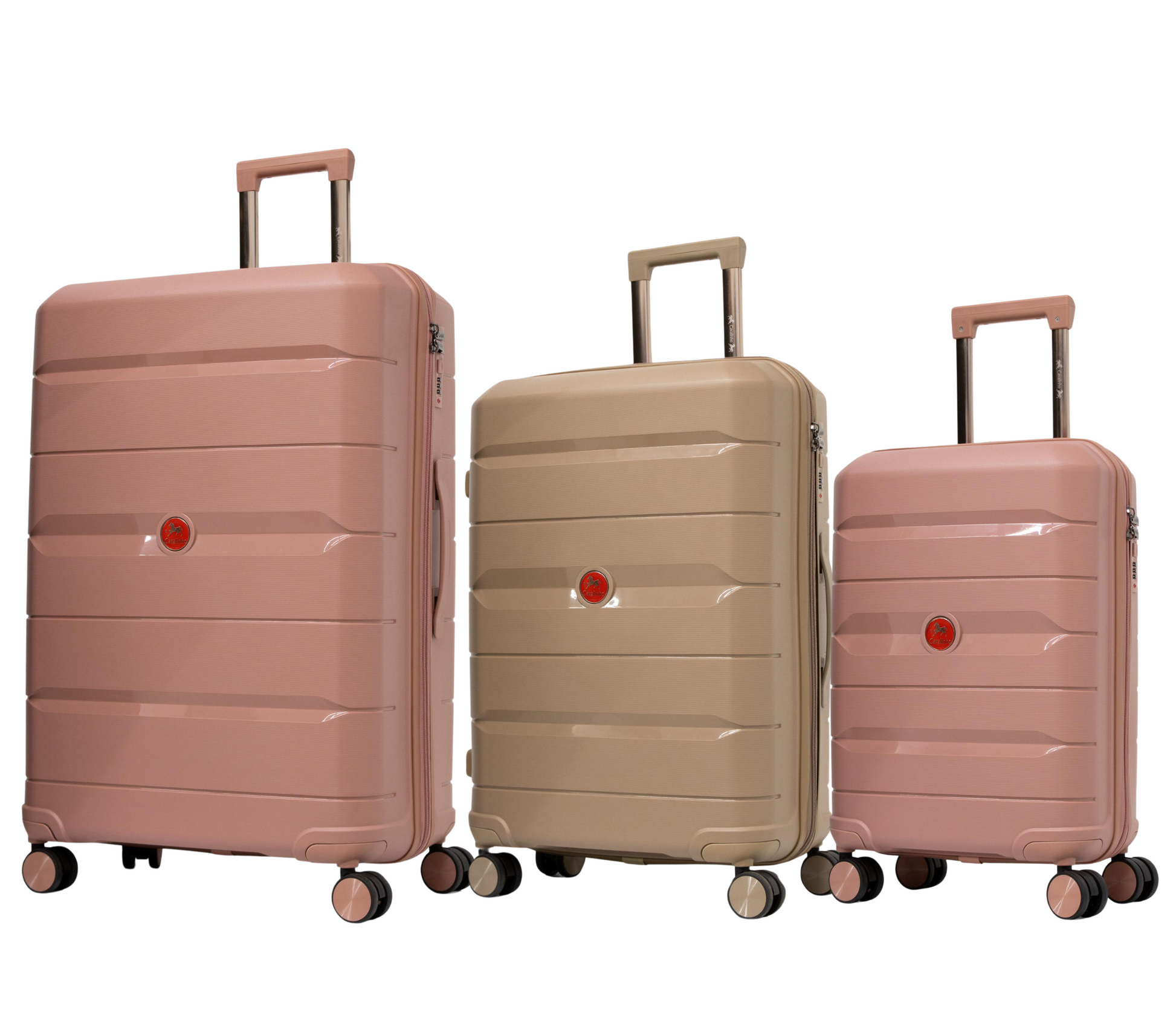 #color_ RoseGold GoldenRod RoseGold | Cavalinho Canada & USA Oasis 3 Piece Luggage Set (20", 24" & 28") - RoseGold GoldenRod RoseGold - 68040001.180718.202428._2