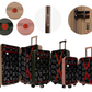 #color_ RoseGold DarkOliveGreen GoldenRod | Cavalinho Canada & USA Oasis 3 Piece Luggage Set (20", 24" & 28") - RoseGold DarkOliveGreen GoldenRod - 68040001.180907.202428._4