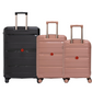 #color_ RoseGold RoseGold Black | Cavalinho Canada & USA Oasis 3 Piece Luggage Set (20", 24" & 28") - RoseGold RoseGold Black - 68040001.181801.202428._3
