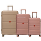 Cavalinho Canada & USA Oasis 3 Piece Luggage Set (20", 24" & 28") - RoseGold RoseGold GoldenRod - 68040001.181807.202428._1