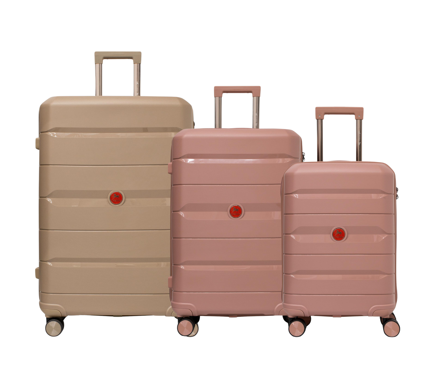 #color_ RoseGold RoseGold GoldenRod | Cavalinho Canada & USA Oasis 3 Piece Luggage Set (20", 24" & 28") - RoseGold RoseGold GoldenRod - 68040001.181807.202428._1