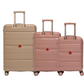 Cavalinho Canada & USA Oasis 3 Piece Luggage Set (20", 24" & 28") - RoseGold RoseGold GoldenRod - 68040001.181807.202428._3