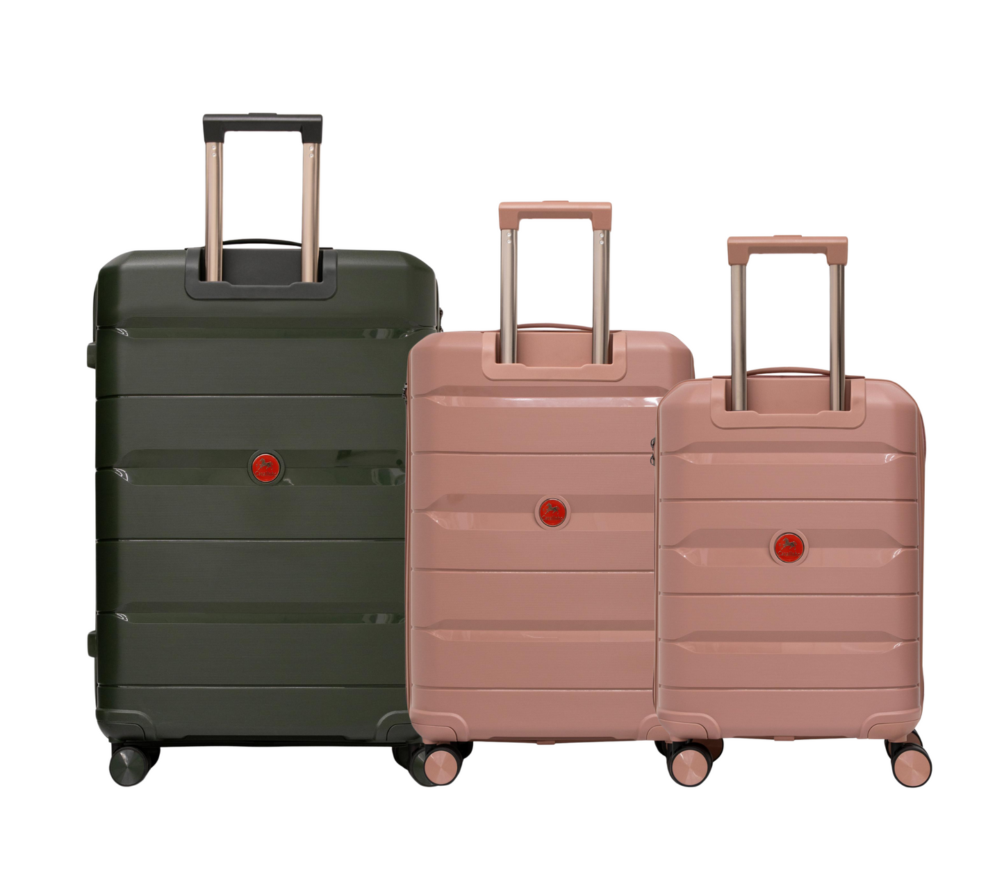 #color_ RoseGold RoseGold Black | Cavalinho Canada & USA Oasis 3 Piece Luggage Set (20", 24" & 28") - RoseGold RoseGold Black - 68040001.181809.202428._3