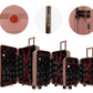 Cavalinho Canada & USA Oasis 3 Piece Luggage Set (20", 24" & 28") - RoseGold RoseGold GoldenRod - 68040001.181818.202428._4