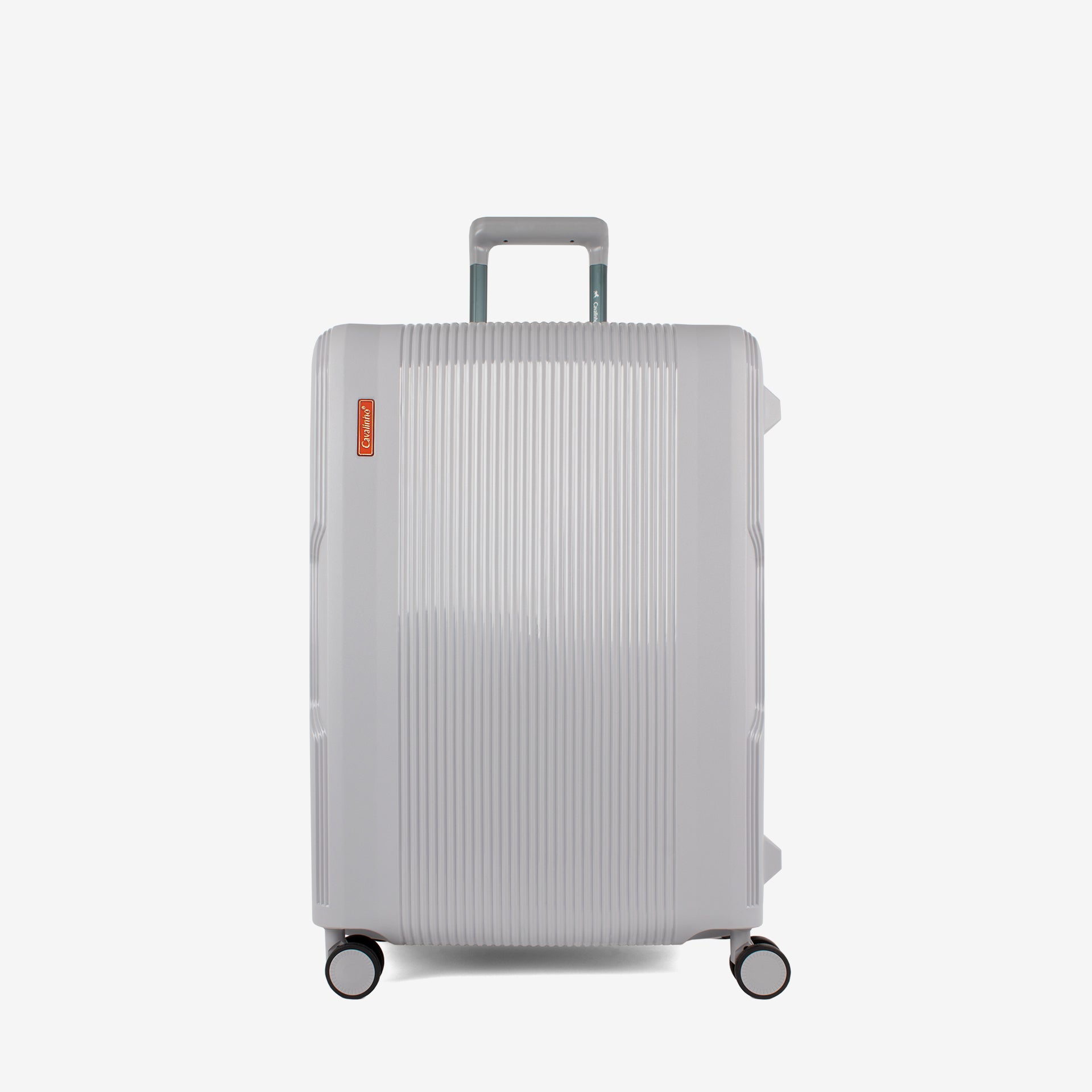 Cavalinho Atlas Grey Check-in Hardside Luggage (24") SKU 68050001.12.24 #color_grey, grise, cinza