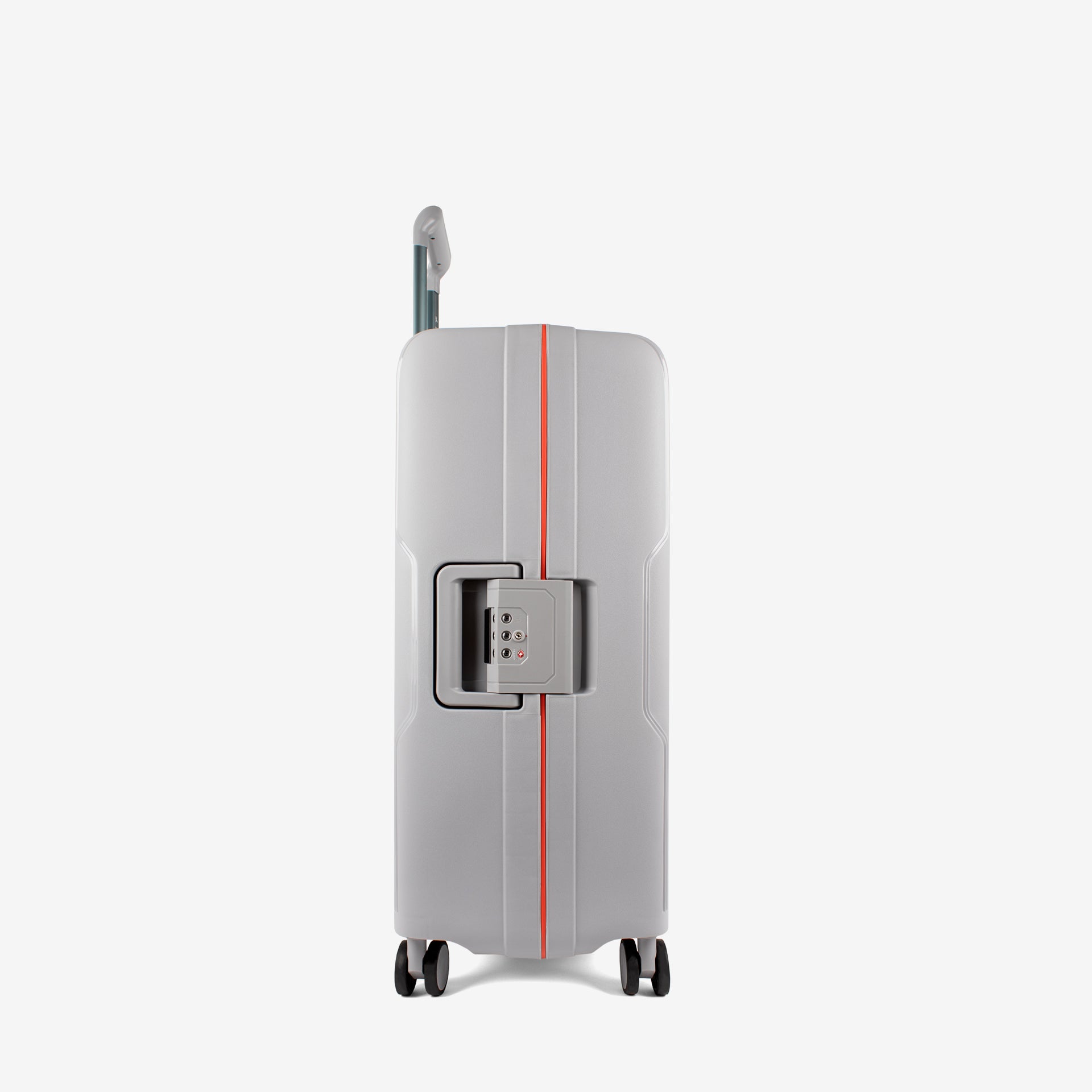 Cavalinho Atlas Grey Check-in Hardside Luggage (24") SKU 68050001.12.24 #color_grey, grise, cinza