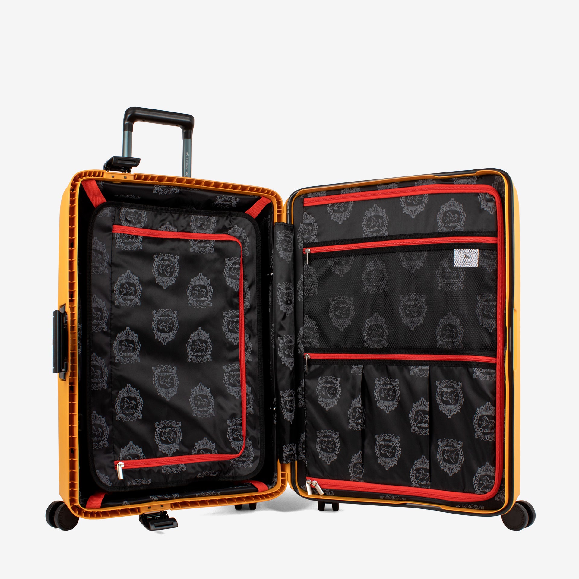 Cavalinho Atlas Orange Check-in Hardside Luggage (24") SKU 68050001.37.24 #color_orange, laranja