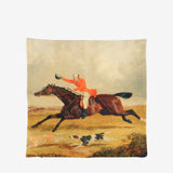 Relhok English Horse Rider Pillowcase #print_running horse