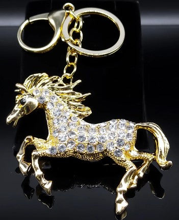 Relhok Horse Keychain - Gold Diamond - GoldDiamond2