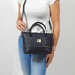 Cavalinho Unique Mini Handbag - Black & Honey - bodyshot_0243_2_f010f3c7-5140-4e42-b03b-bf71f1c29c5d