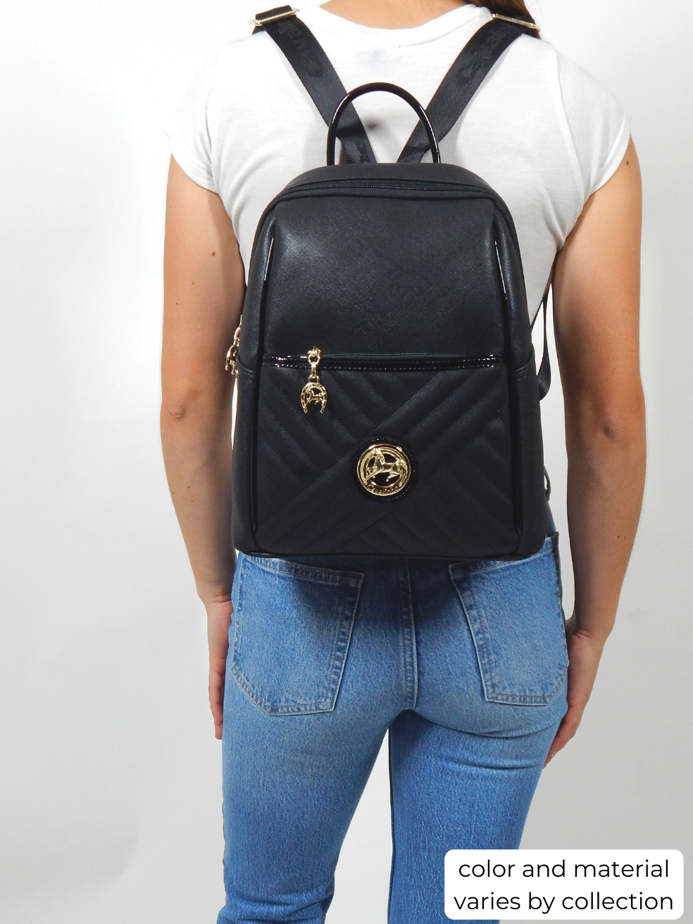 Navy backpack shop purse