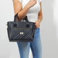 Cavalinho Unique Handbag - Black & Honey - bodyshot_0408_1